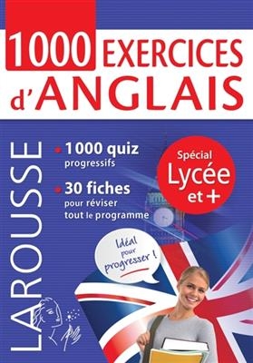 1.000 exercices d'anglais : spécial lycée et +