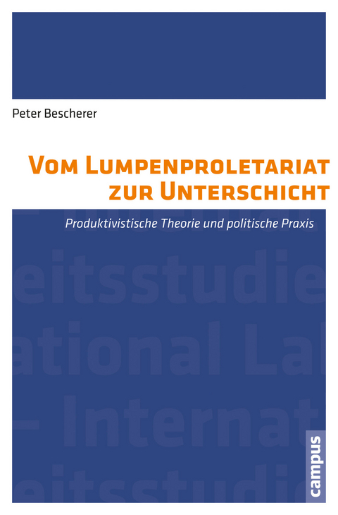 Vom Lumpenproletariat zur Unterschicht -  Peter Bescherer