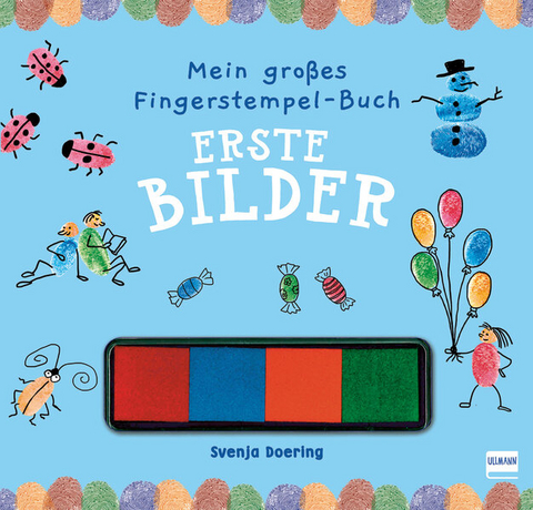 Mein großes Fingerstempel-Buch - Erste Bilder - Svenja Doering