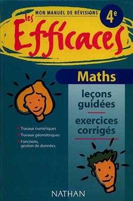 Maths 4e : mon manuel de révisions