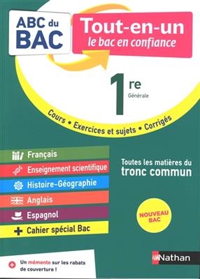 Tout-en-un 1re générale : réforme du lycée