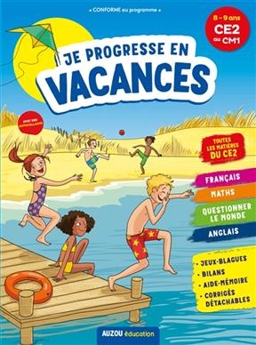 Auzou Vacances Du Ce2 Au Cm1 -  MONTIGNY ERIC