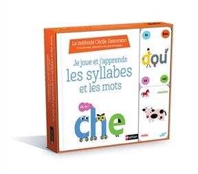 Je joue et j'apprends les syllabes et les mots - Cécile Zamarano