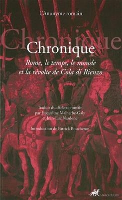CHRONIQUE -  ANONYME ROMAIN