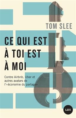 CE QUI EST A TOI EST A MOI - CONTRE AIRB -  SLEE TOM