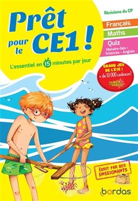 Prêt pour le CE1 ! : l'essentiel en 15 minutes par jour : révisions du CP - Michèle Pointeau-Bahon