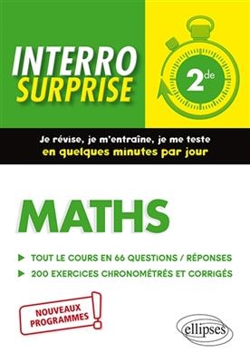 Maths 2de : nouveaux programmes - Horst Lottermoser