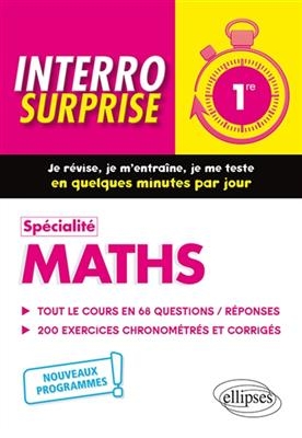 Spécialité maths, 1re : nouveaux programmes - Michel Radanne