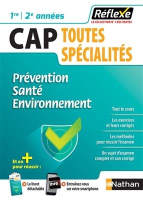 Prévention santé environnement, CAP toutes spécialités, 1re, 2e années - Catherine Barbeaux, Christelle Lorthios,  Senec