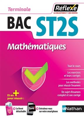 Mathématiques, bac ST2S terminale