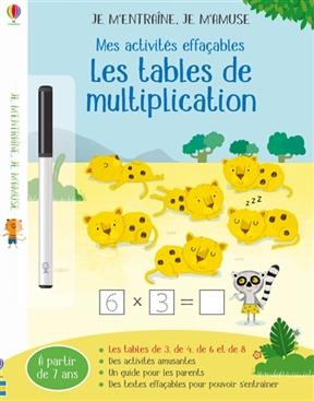 Les tables de multiplication : mes activités effaçables - Holly Bathie, Marta Cabrol