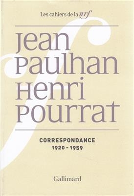 Correspondance : 1920-1959 - Jean Paulhan, Henri Pourrat