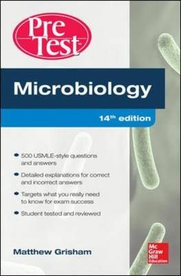 Microbiology PreTest Self-Assessment and Review 14/E -  Matthew Grisham
