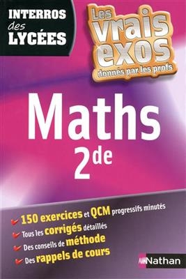 Maths 2de - Erik de Brauwère