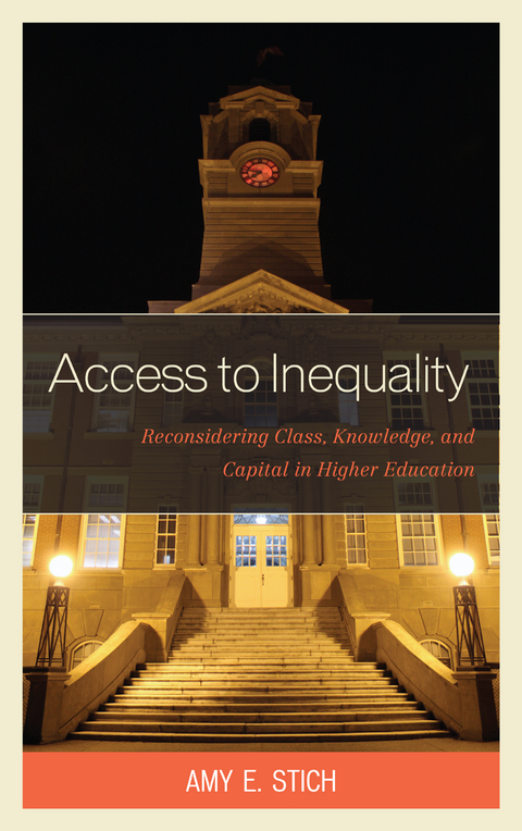 Access to Inequality -  Amy E. Stich