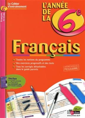 L'année de la 6e : français - Thomas Gargallo, Sabine Fayon