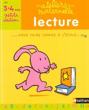 Lecture, petite section 3-4 ans : pour faire comme à l'école - Huguette Chauvet