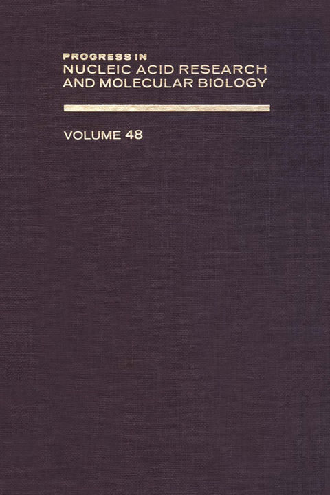 Progress in Nucleic Acid Research and Molecular Biology - 