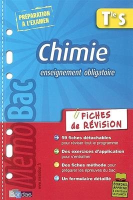 Chimie, terminale S, enseignement obligatoire - Jean-Claude Paul