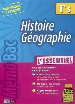 Histoire géographie Tle S - Jean-Louis Humbert, Elisabeth Jouhaud