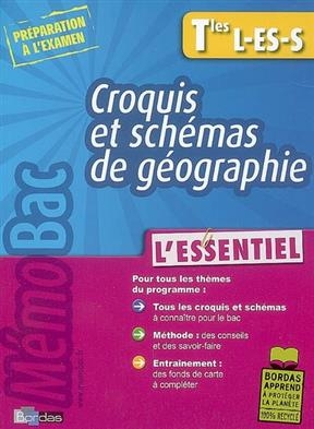 Croquis et schémas de géographie Tles L, ES, S - Fred Surma, Jean-Yves Pennerath