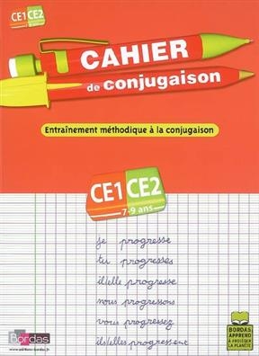 Cahier de conjugaison, cours élémentaire, CE1-CE2, 7-9 ans : entraînement méthodique à la conjugaison - Alain Charles, Thierry Zaba