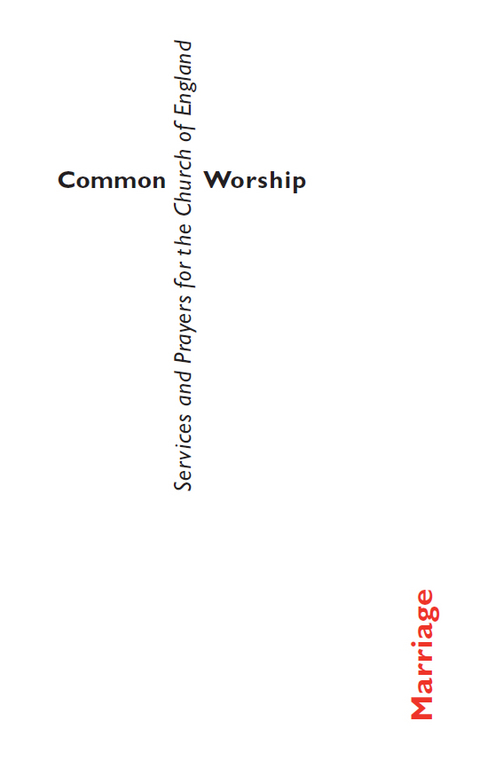 Common Worship: Marriage Booklet -  Church of England