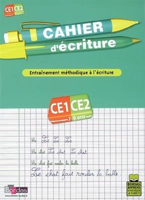 Cahier d'écriture, cours élémentaire, CE1-CE2, 7-9 ans : entraînement méthodique à l'écriture - Marcel Guyonnet