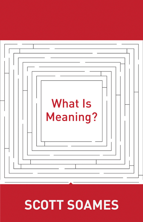 What Is Meaning? -  Scott Soames