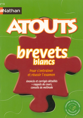 Brevets blancs 3e : nouveau programme