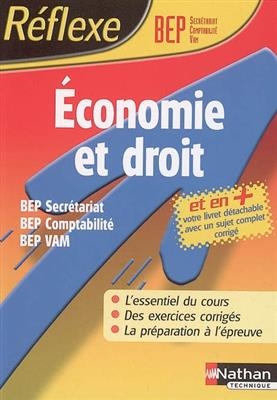 Economie et droit BEP secrétariat, BEP comptabilité, BEP VAM