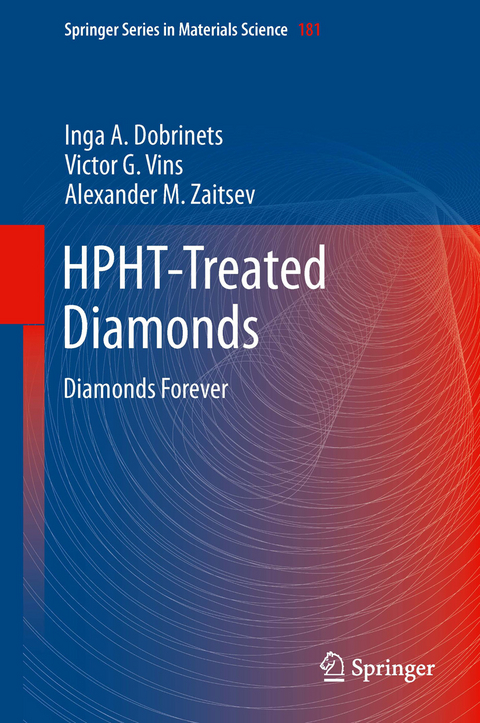 HPHT-Treated Diamonds -  Inga A. Dobrinets,  Victor. G. Vins,  Alexander M. Zaitsev