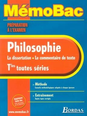 Philosophie terminales toutes séries : la dissertation, le commentaire de texte - Henri Pena-Ruiz