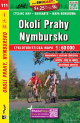 Okolí Prahy, Nymbursko / Prag Umgebung, Nimburg (Radkarte 1:60.000)