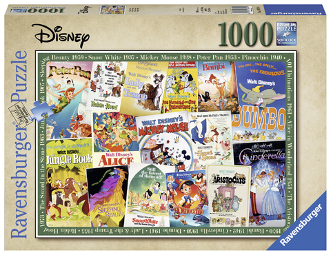 Disney Vintage Movie Poster (Puzzle)