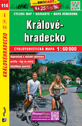 Královéhradecko / Königgräz (Radkarte 1:60.000)