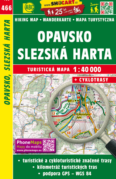 Opavsko, Slezská Harta / Troppau, Slezská Harta (Wander - Radkarte 1:40.000)