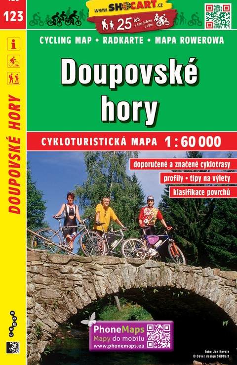 Doupovské hory / Tepler Hochland (Radkarte 1:60.000)