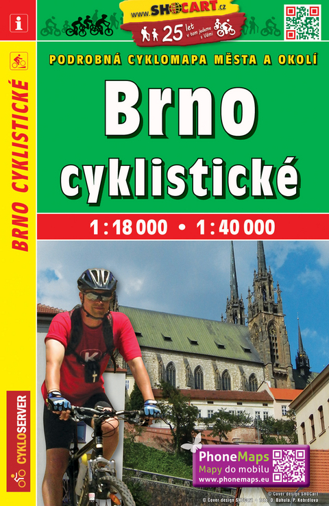 Brno / Brünn (Radkarte 1:18.000 / 1:40.000)