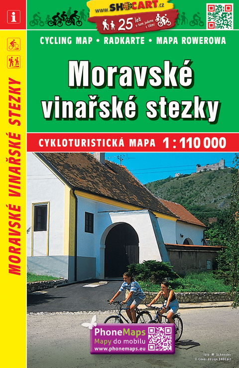 Moravské vinařské stezky / Mährische Weinstiege (Radkarte 1:110.000)