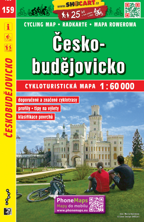 Českobudějovicko / Budweis (Radkarte 1:60.000)