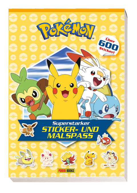 Pokémon: Superstarker Sticker- und Malspaß -  Panini