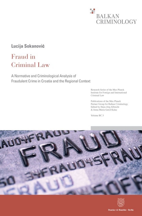 Fraud in Criminal Law. - Lucija Sokanovi?