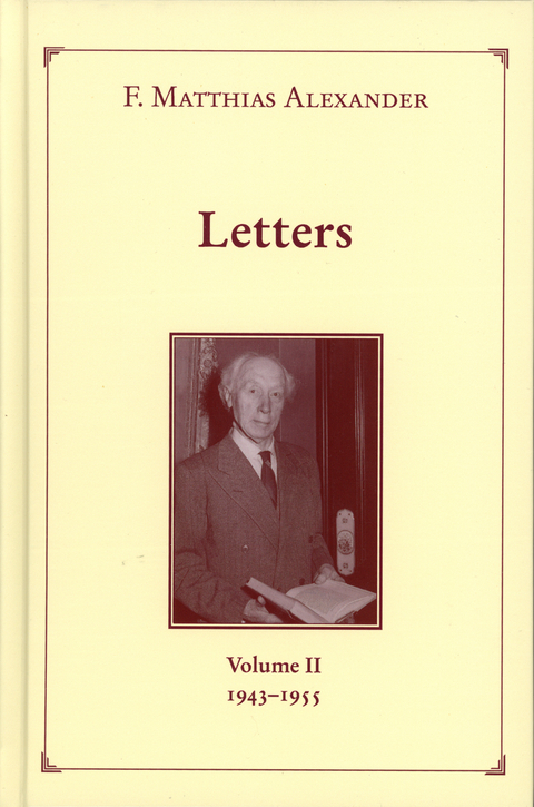 Letters - F. Matthias Alexander