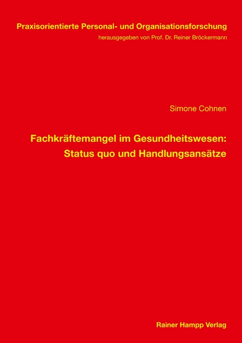 Fachkräftemangel im Gesundheitswesen - Simone Cohnen