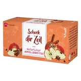 Natürlicher Apfel-Zimt-Tee "Schenk dir Zeit", Tee-Aufgussbeutel