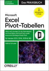 Microsoft Excel Pivot-Tabellen – Das Praxisbuch - Schuster, Helmut