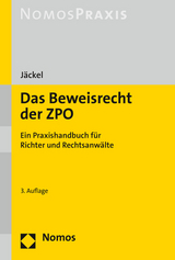 Das Beweisrecht der ZPO - Jäckel, Holger