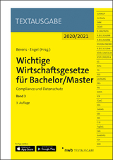 Wichtige Wirtschaftsgesetze für Bachelor/Master, Band 3 - Berens, Holger; Engel, Hans-Peter