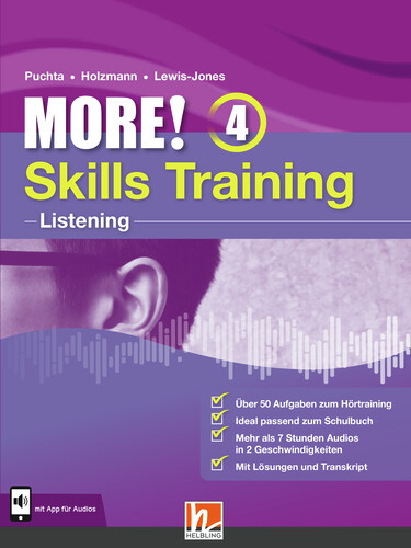 MORE! 4 Skills Training - Listening - Herbert Puchta, Christian Holzmann, Peter Lewis-Jones, Elizabeth Kilbey, Julie Penn, Emma Wilkinson